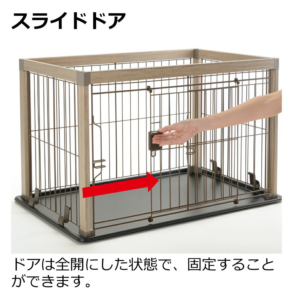 リッチェル アルミフレームペットサークル 90-60 ホワイト (犬・ドッグ)