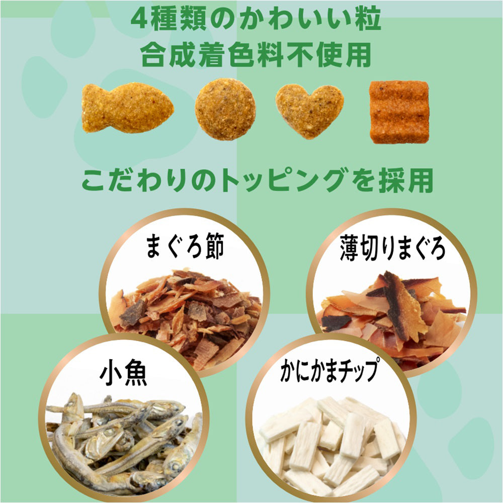 ペットライン 懐石 2つのごほうび まぐろ節添えペア 650g (猫・キャット)