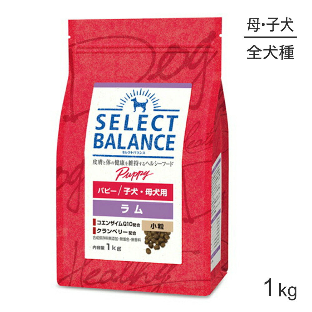 セレクトバランス パピー 子犬・母犬用 ラム 小粒 1kg (犬・ドッグ)