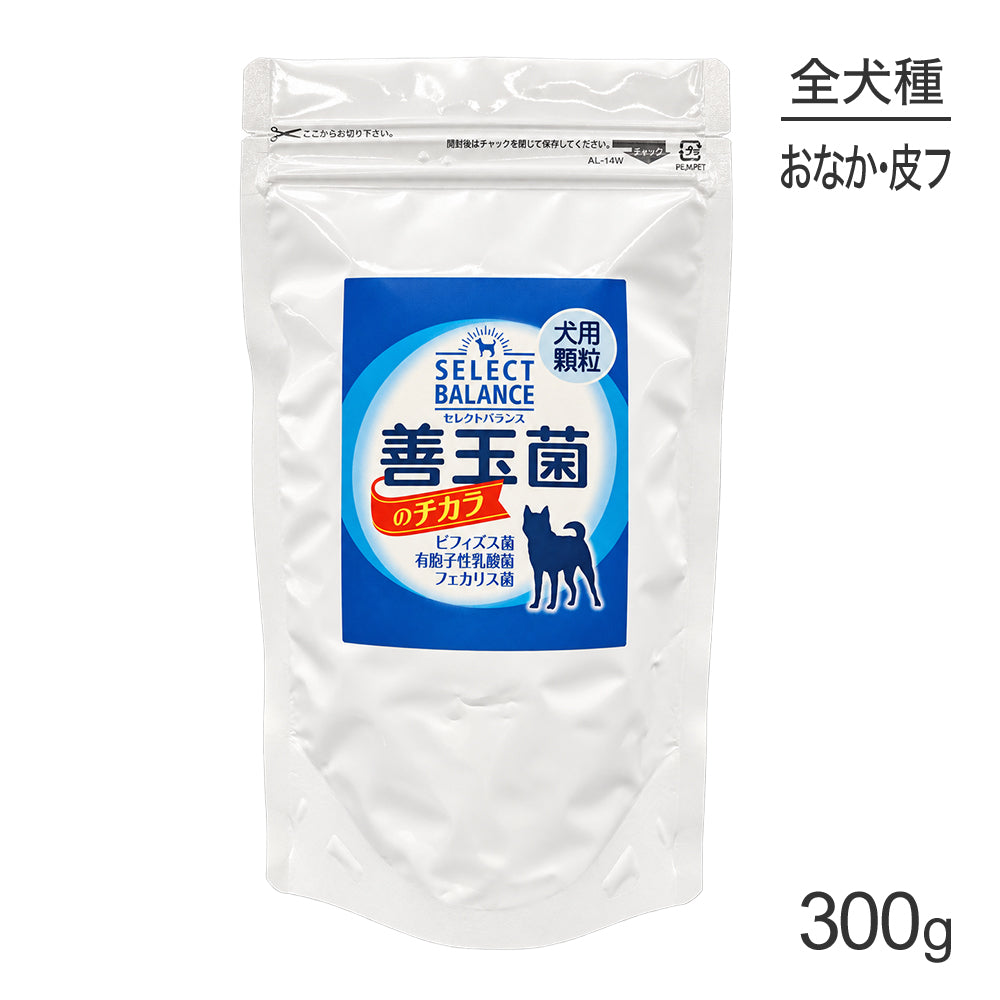 セレクトバランス サプリメント 善玉菌のチカラ 犬用 顆粒 腸活 300g (犬・ドッグ)