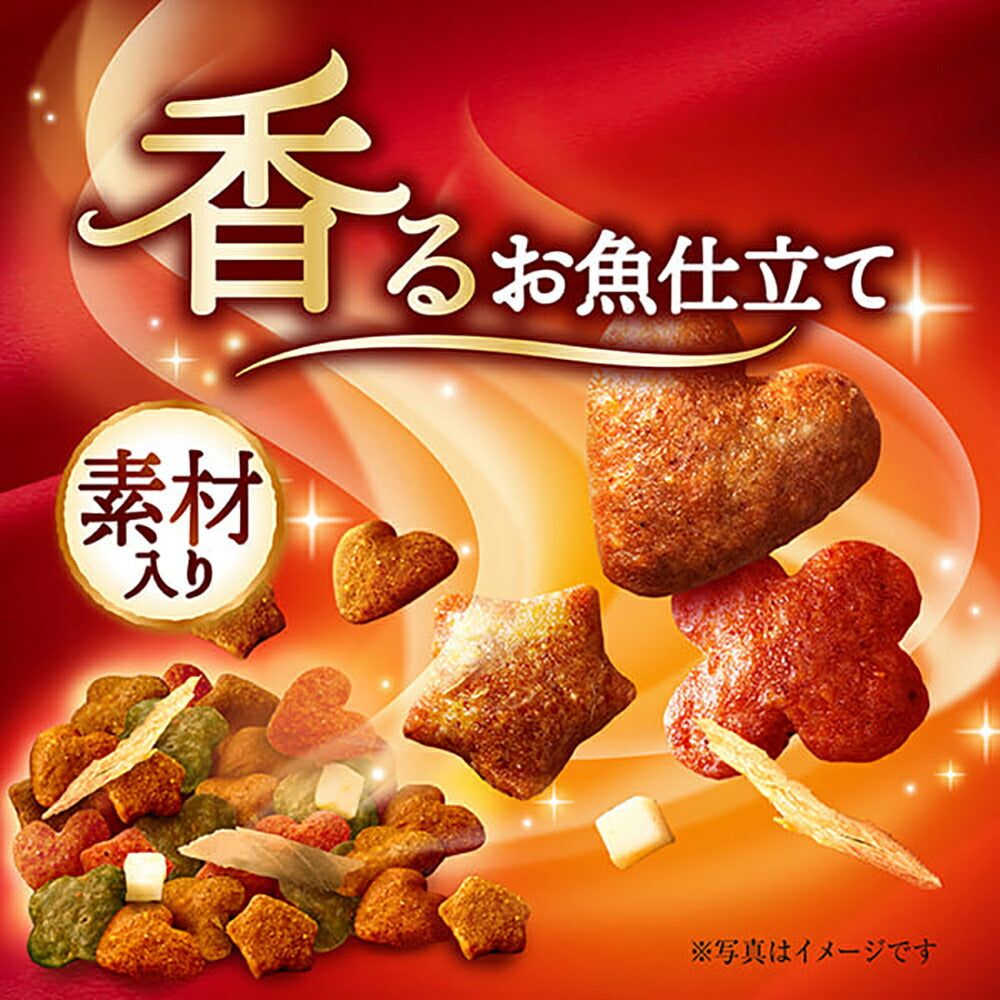 【200g×14箱】ユニ・チャーム 銀のスプーン 三ツ星グルメ 香るお魚仕立て 4種のアソート 全年齢用 素材入りお魚・鶏ささみレシピ (猫・キャット)