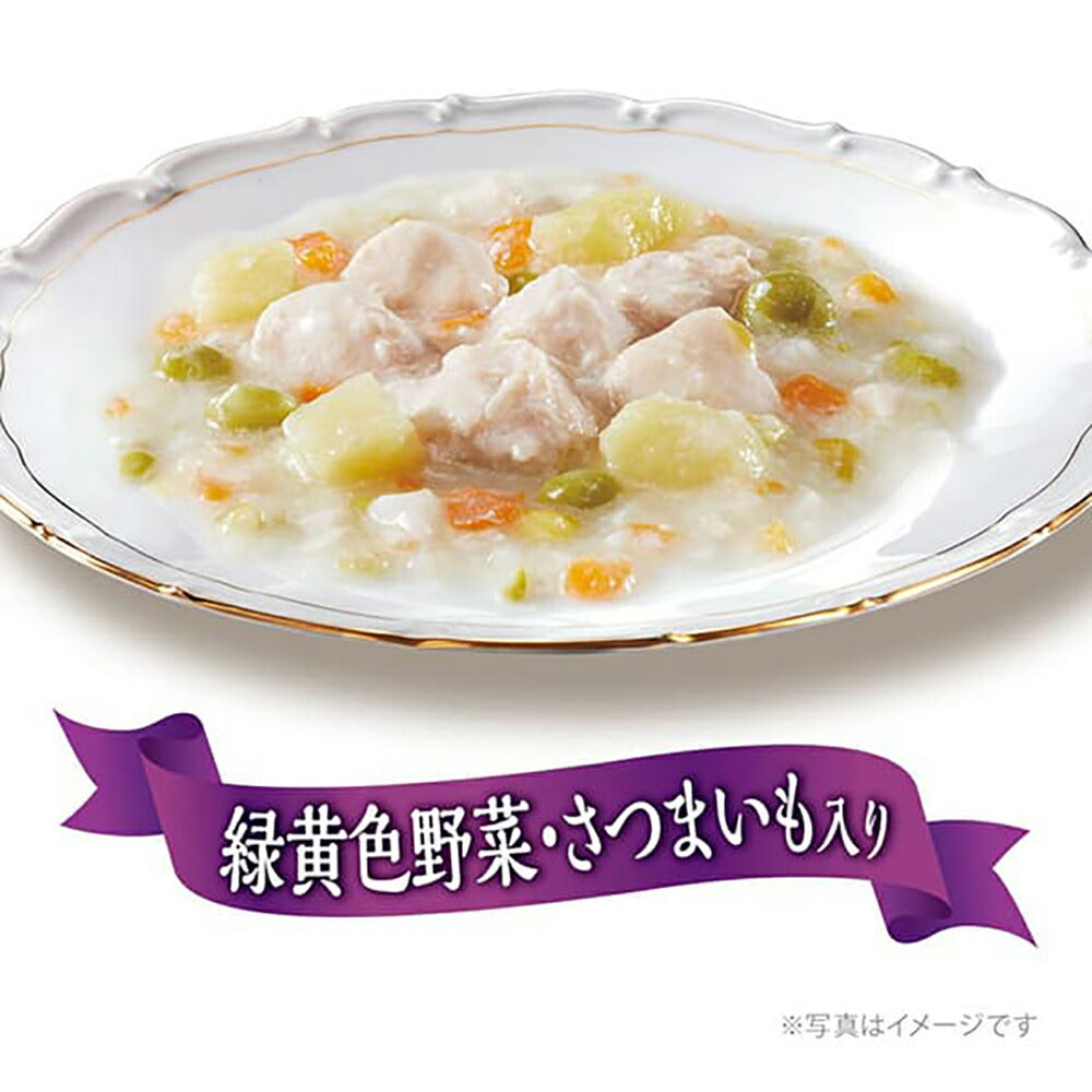 【280g×18袋】ユニ・チャーム グラン・デリ 100%国産鶏肉 パウチ 無添加仕立て 成犬用 緑黄色野菜入り&さつまいも入り ウェット (犬・ドッグ)