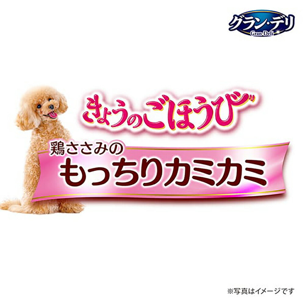 【120g×6袋】ユニ・チャーム グラン・デリ おやつ 鶏ささみのもっちりカミカミ (犬・ドッグ)