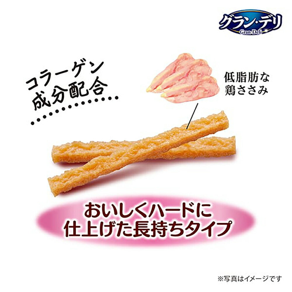 【100g×6袋】ユニ・チャーム グラン・デリ おやつ 鶏ささみの長もちカミカミ (犬・ドッグ)