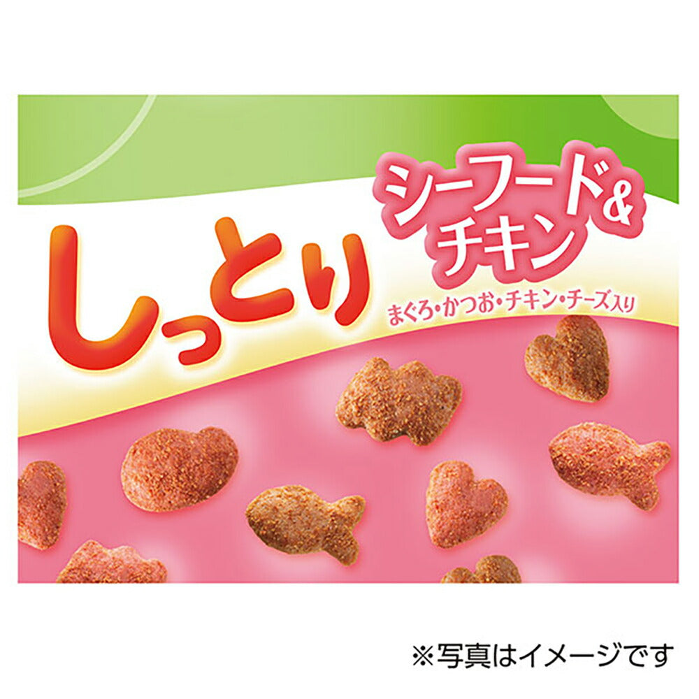 【50g×30袋】ユニ・チャーム 銀のスプーン おいしい顔が見られるおやつ しっとリッチ シーフード&チキン (猫・キャット)