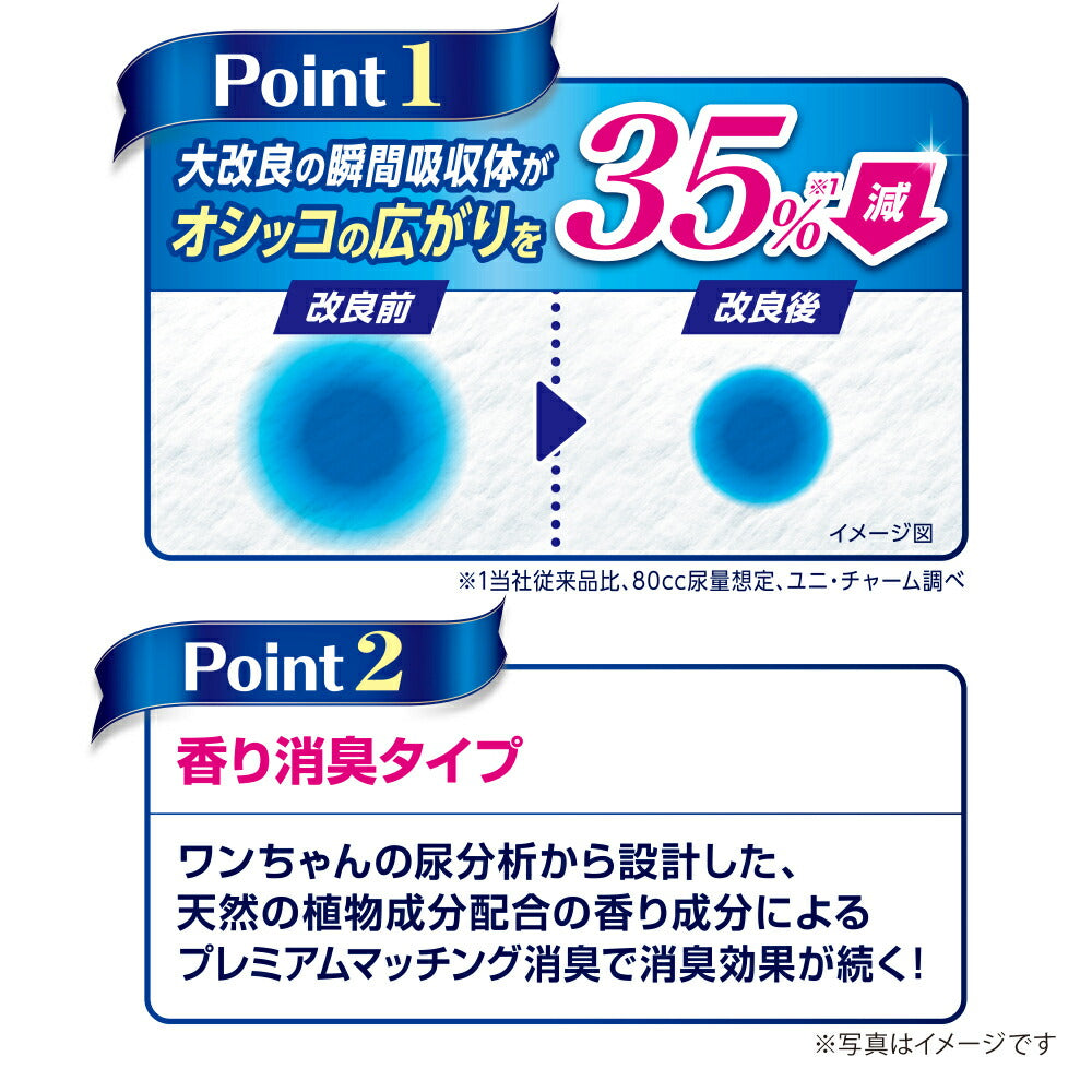 【52枚×4袋】ユニ・チャーム デオシート しっかり超吸収 香り消臭タイプ フローラル&グリーンの香り ワイド ペットシーツ (犬・ドッグ)