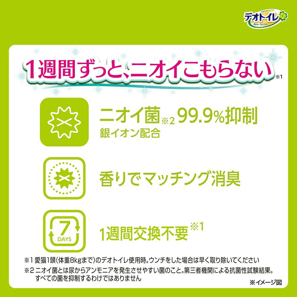 【20枚×12袋】ユニ・チャーム デオトイレ ふんわり香る 消臭・抗菌シート ボタニカルの香り システムトイレ用 (猫・キャット)