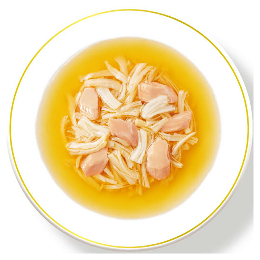 【30g×16袋】いなば CIAO こだわりだしスープ まぐろ ほたて貝柱・ささみ入り ウェット パウチ (猫・キャット)