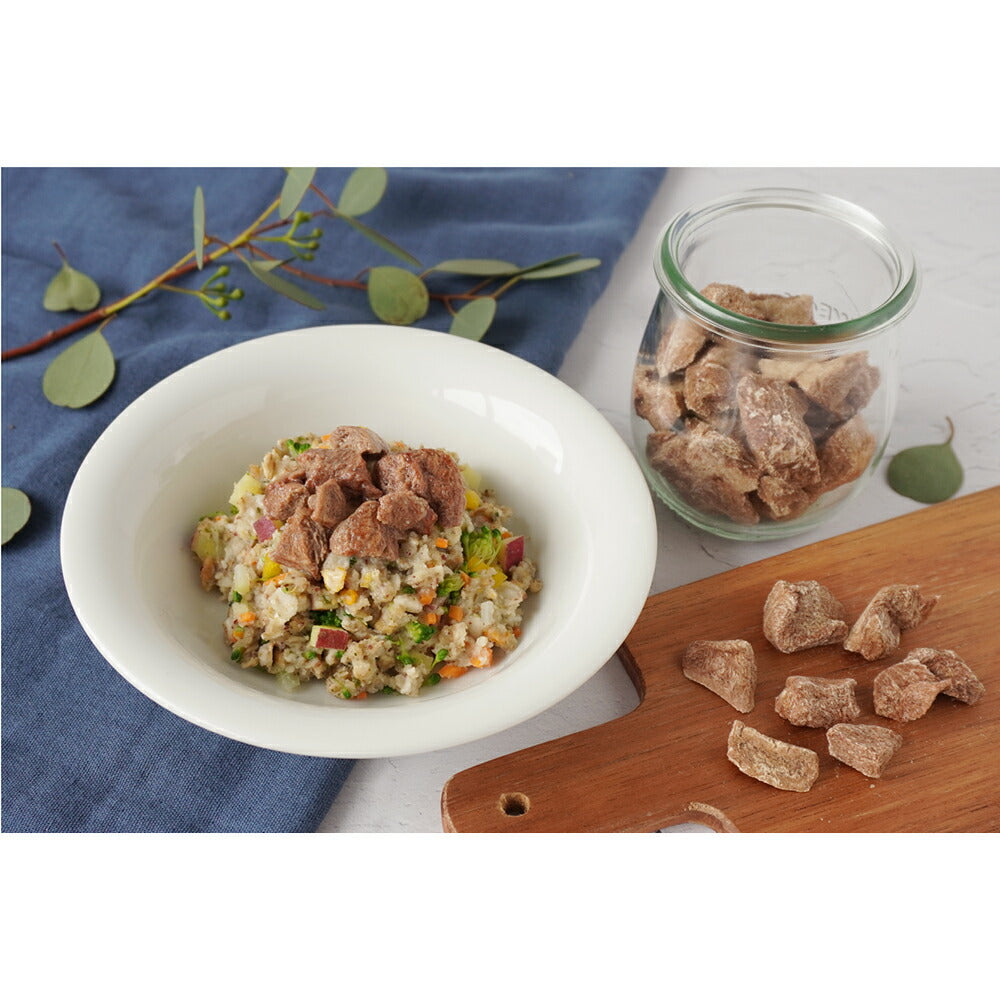 ホワイトフォックス 新鮮豚レバーのフリーズドライ 無添加 130g (犬猫兼用) white fox