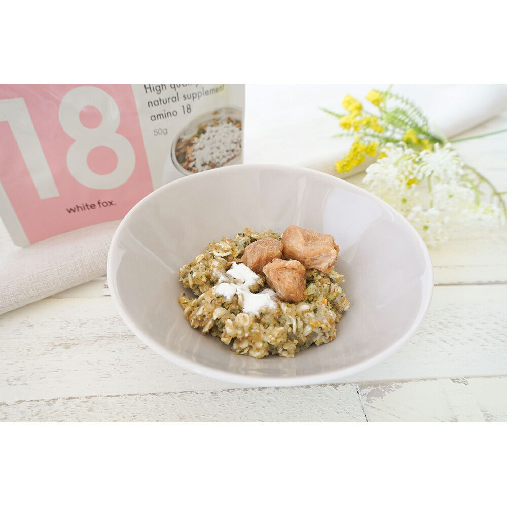 ホワイトフォックス サプリメント amino18 アミノ18 業務用 1kg (犬猫兼用) white fox