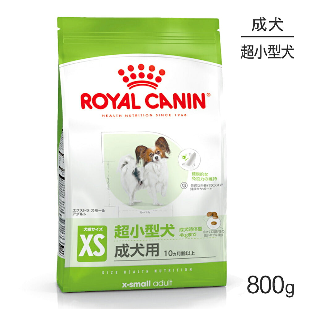 ロイヤルカナン SHN エクストラ スモール アダルト 超小型犬 成犬用 生後10ヵ月齢以上 800g (犬・ドッグ)[正規品]