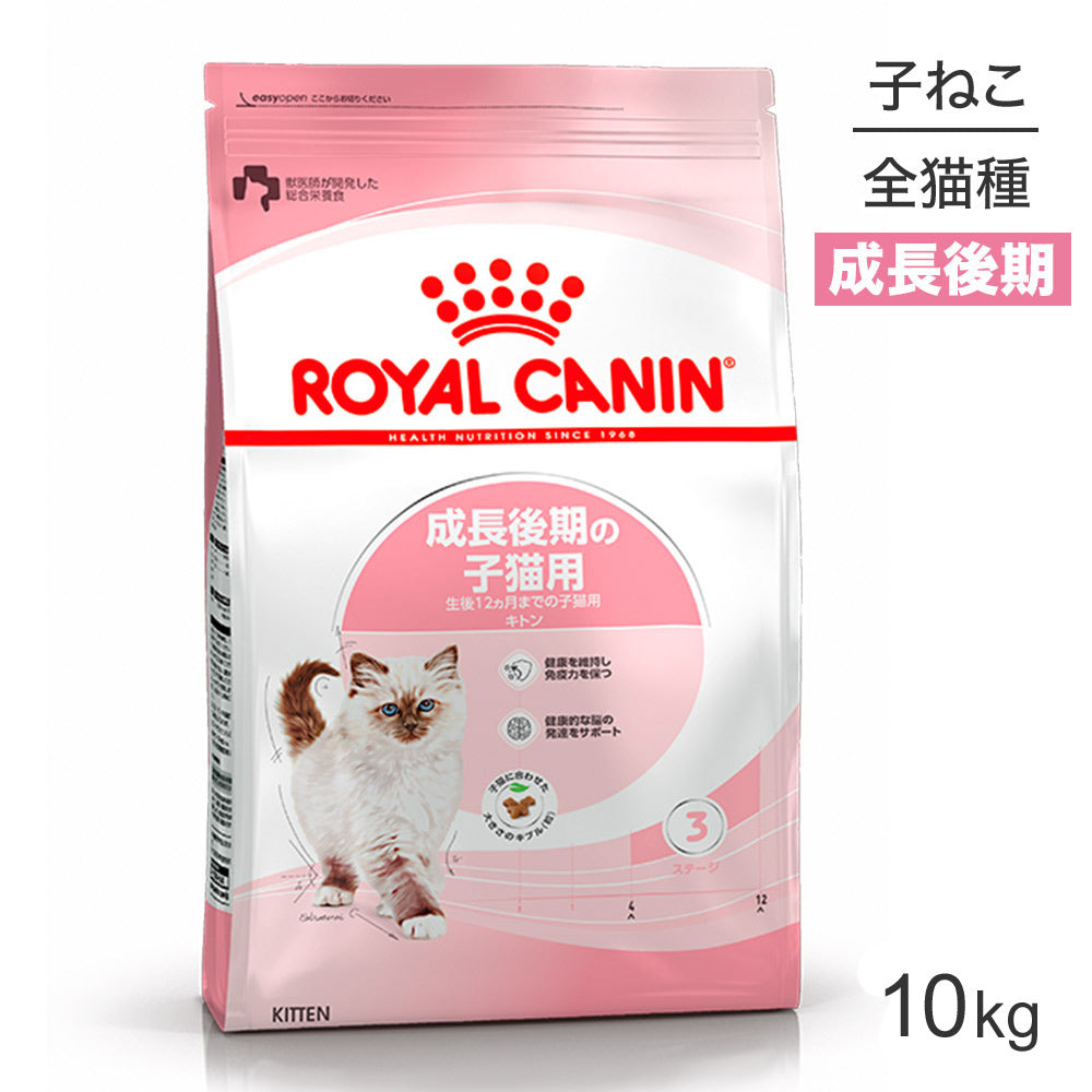 ロイヤルカナン FHN キトン 成長後期の子猫用 生後12ヵ月齢まで 10kg (猫・キャット)[正規品]