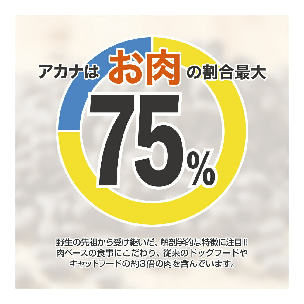 [賞味期限2026/12/10]アカナ ハイエストプロテイン グラスランドキャット 1.8kg (猫・キャット)[正規品]