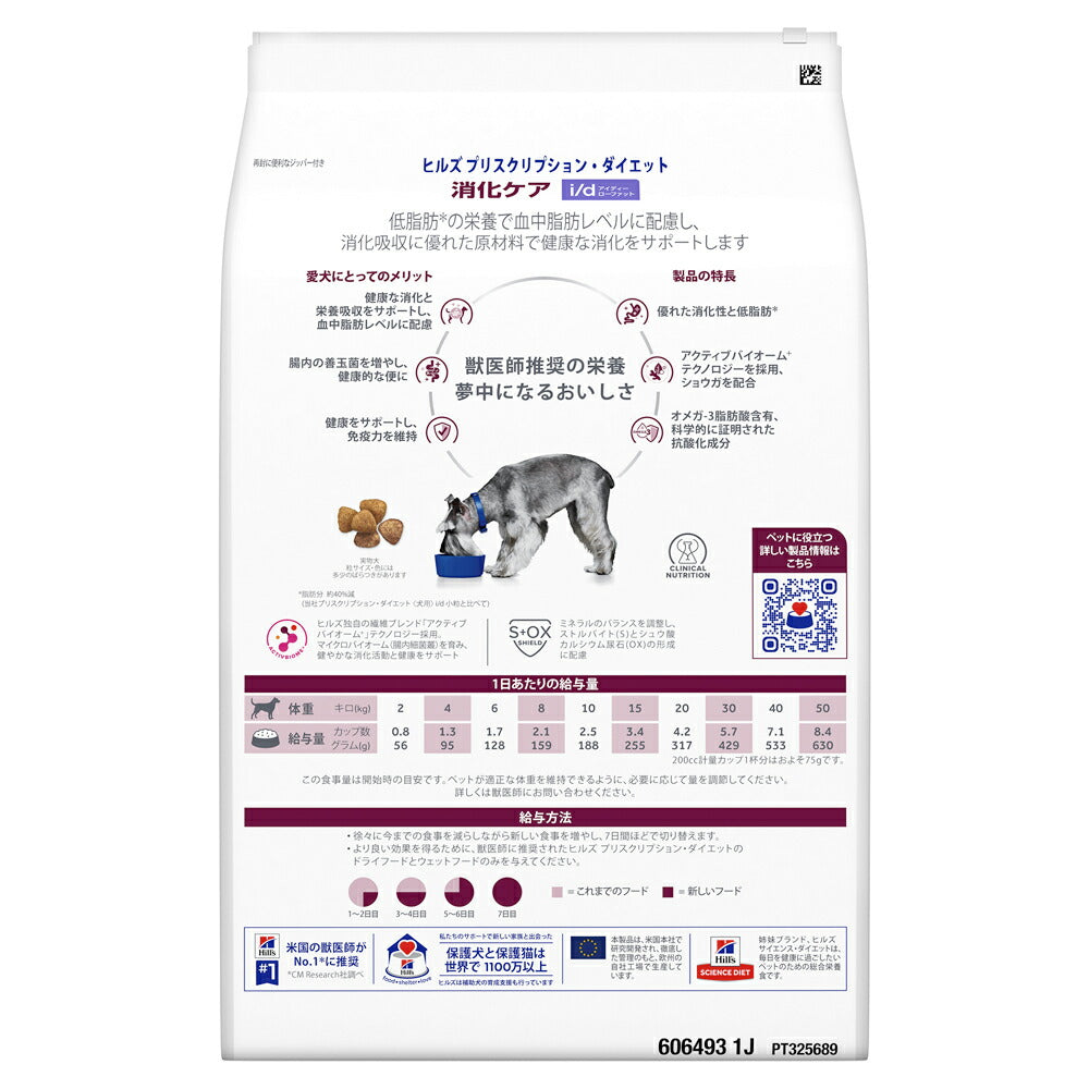 ヒルズ i/d ローファット 消化ケア 療法食 3kg (犬・ドッグ)[正規品]
