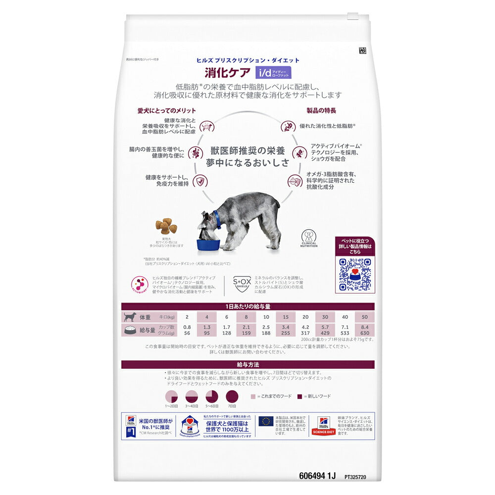 ヒルズ i/d ローファット 消化ケア 療法食 7.5kg (犬・ドッグ)[正規品]