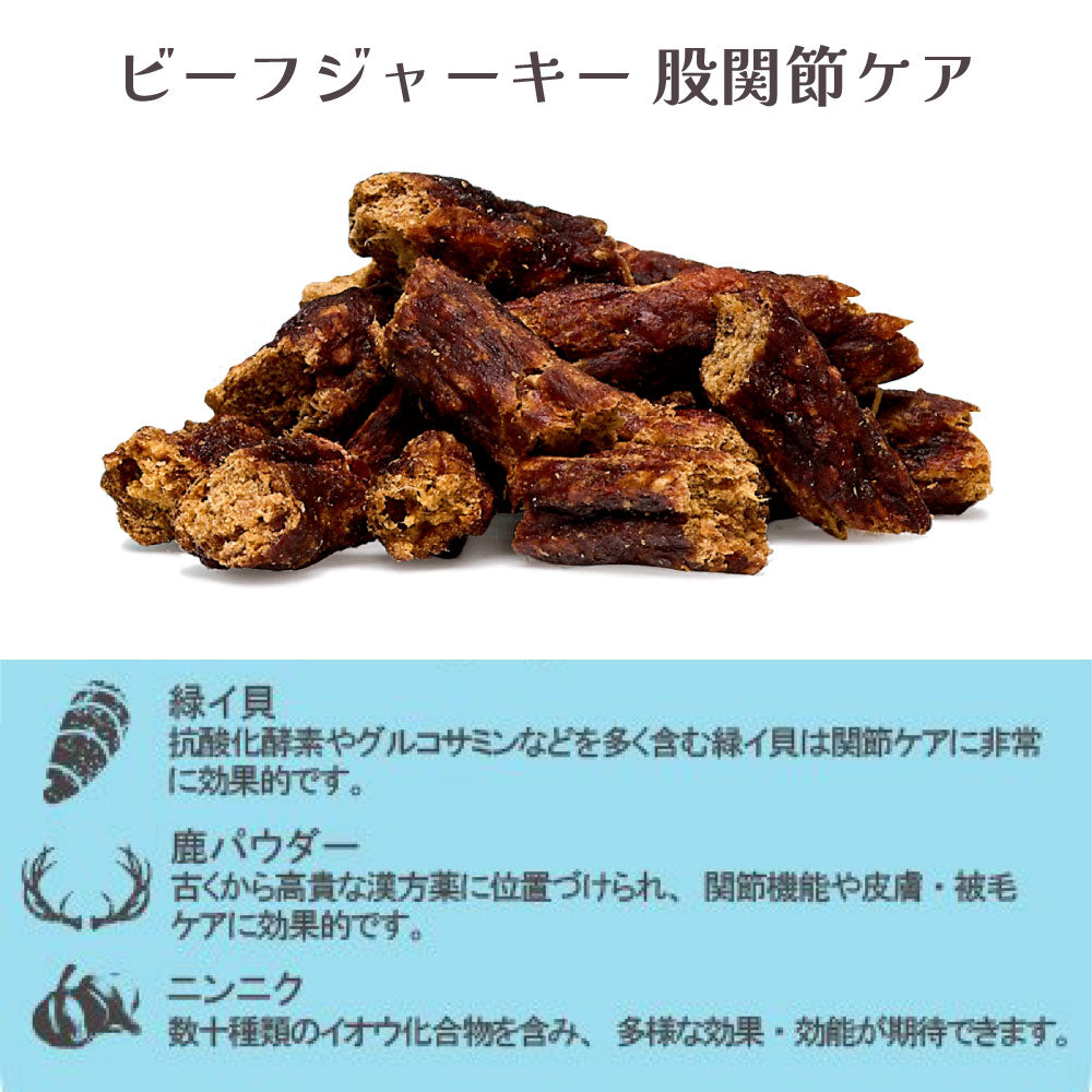 【メール便】iti イティ ドッグトリーツ ビーフジャーキー 股関節ケア 100g (犬・ドッグ)[正規品][M便 1/4]