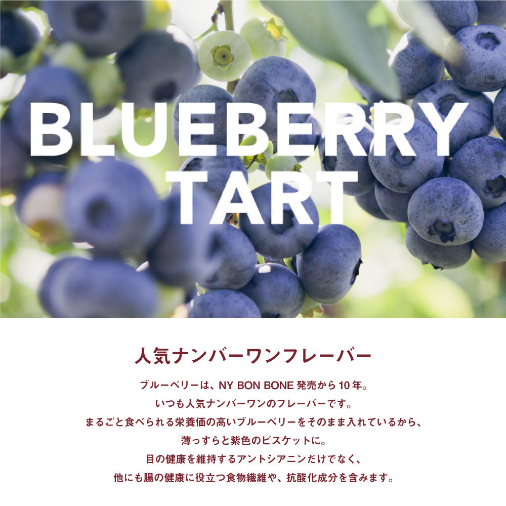 ニューヨークボンボーン NY BON BONE ブルーベリータルト カップ 100g (犬・ドッグ)[正規品]