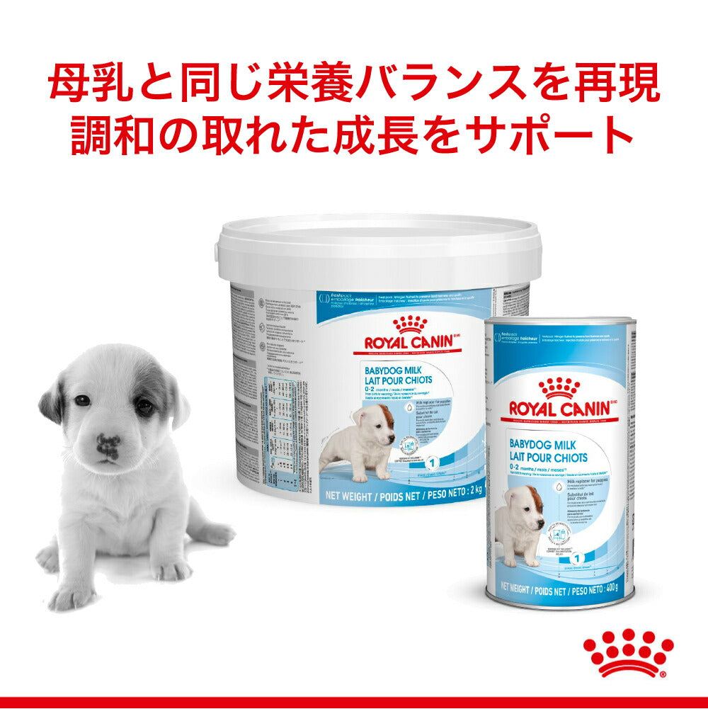 【400g×12缶】ロイヤルカナン SHN ベビードッグミルク 子犬用 生後0～2ヵ月齢まで (犬・ドッグ)[正規品]