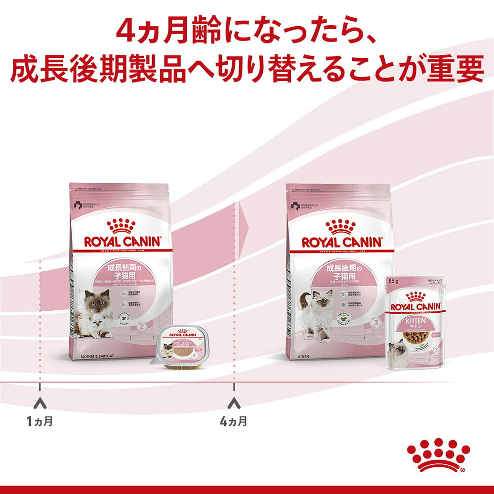 ロイヤルカナン FHN マザー&ベビーキャット 成長前期の子猫用 生後1～4ヵ月齢 妊娠・授乳期の母猫用 4kg (猫・キャット)[正規品]