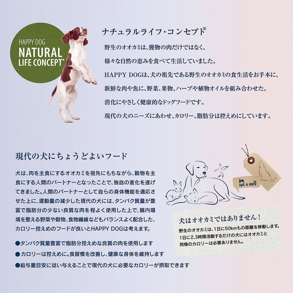 [賞味期限2026/3/12]【メール便】HAPPY DOG センシブル ニュージーランド 消化器ケア 中・大型犬 成犬～シニア犬用 80g (犬・ドッグ)[正規品][M便 1/5]