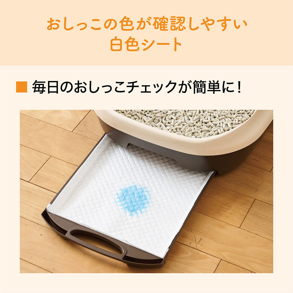 【16枚×6袋】キミおもい パワフル消臭・抗菌 システムトイレ用シート 複数ネコ用 (猫・キャット)