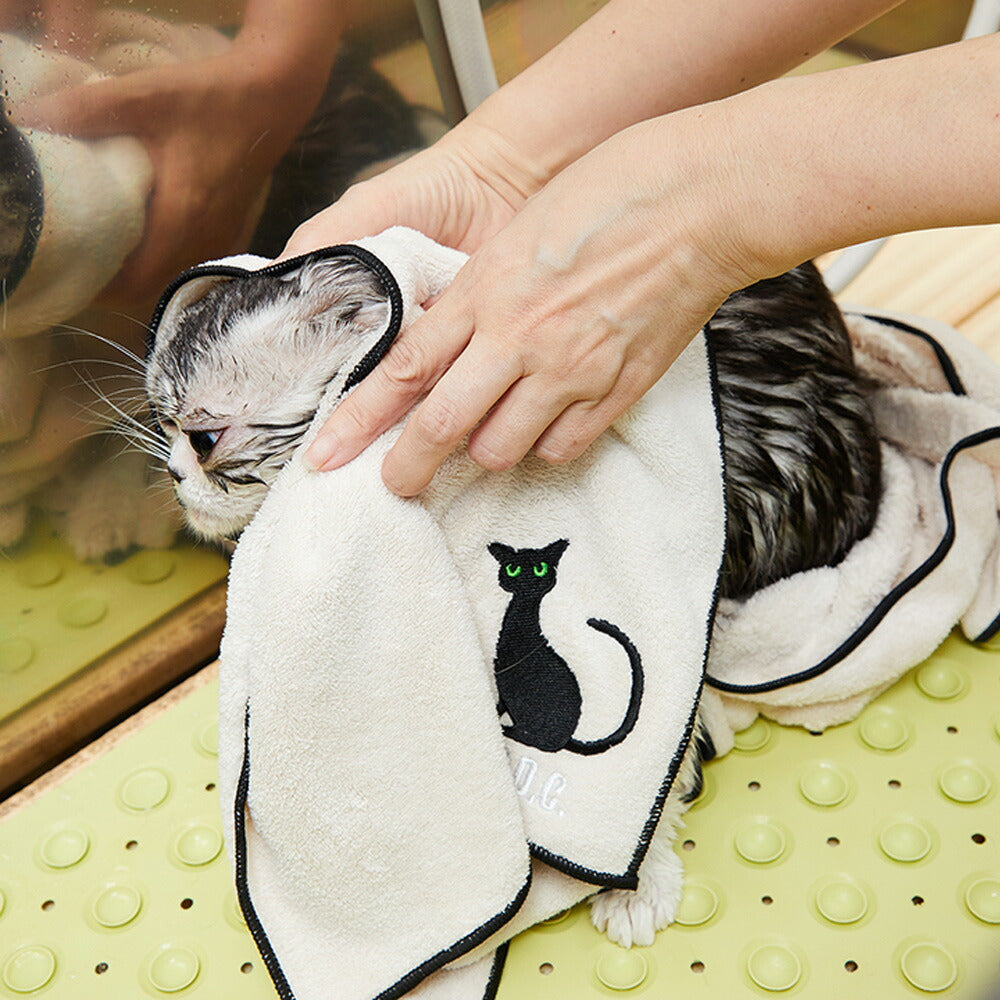 【メール便】たかくら新産業 APDC 猫用プロフェッショナル マイクロファイバータオル Sサイズ (猫・キャット)[M便 1/2]