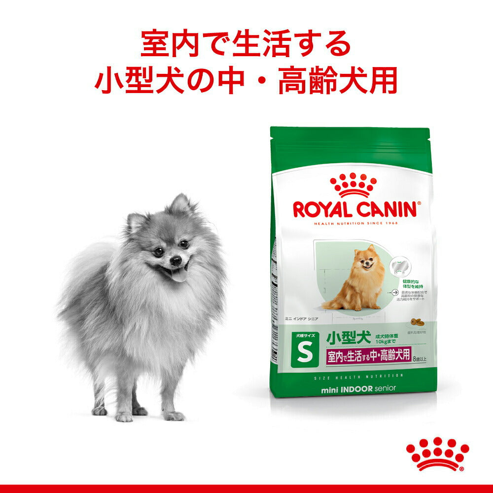 ロイヤルカナン SHN ミニ インドア シニア 室内で生活する小型犬 中・高齢犬用 8歳以上 2kg (犬・ドッグ)[正規品]