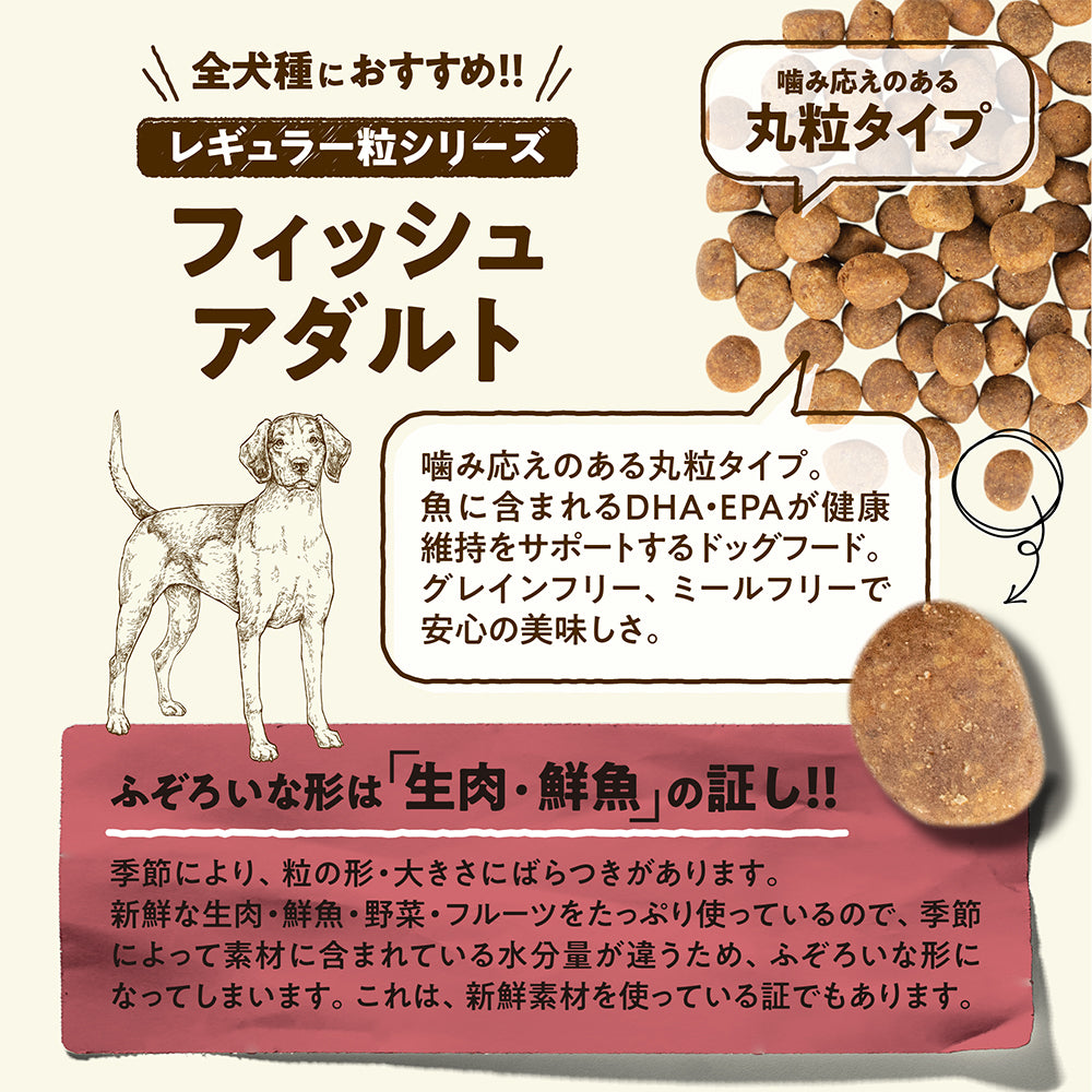 ナウフレッシュ グレインフリー フィッシュアダルト 成犬用 1.59kg (犬・ドッグ)[正規品] NOW FRESH