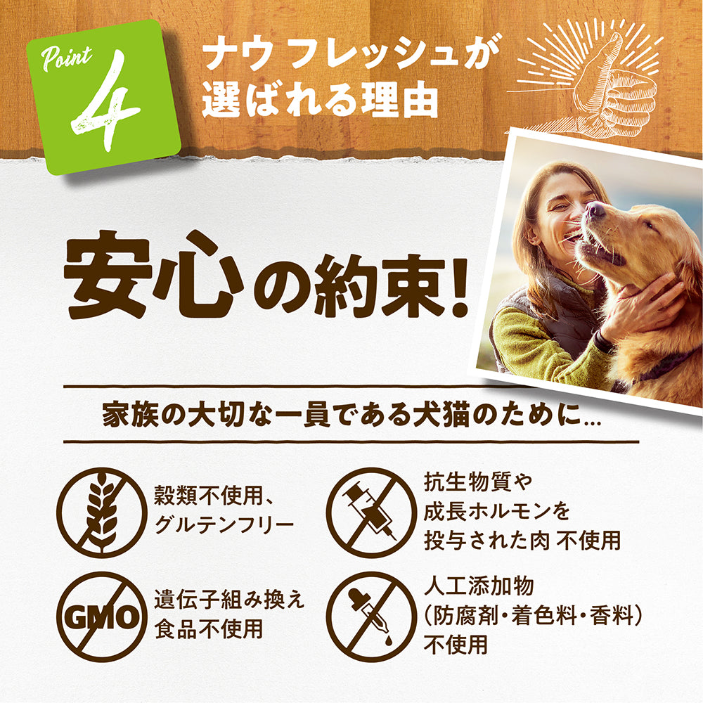 ナウフレッシュ グレインフリー スモールブリード アダルト 小型犬用 成犬用 超小粒 800g (犬・ドッグ)[正規品] NOW FRESH