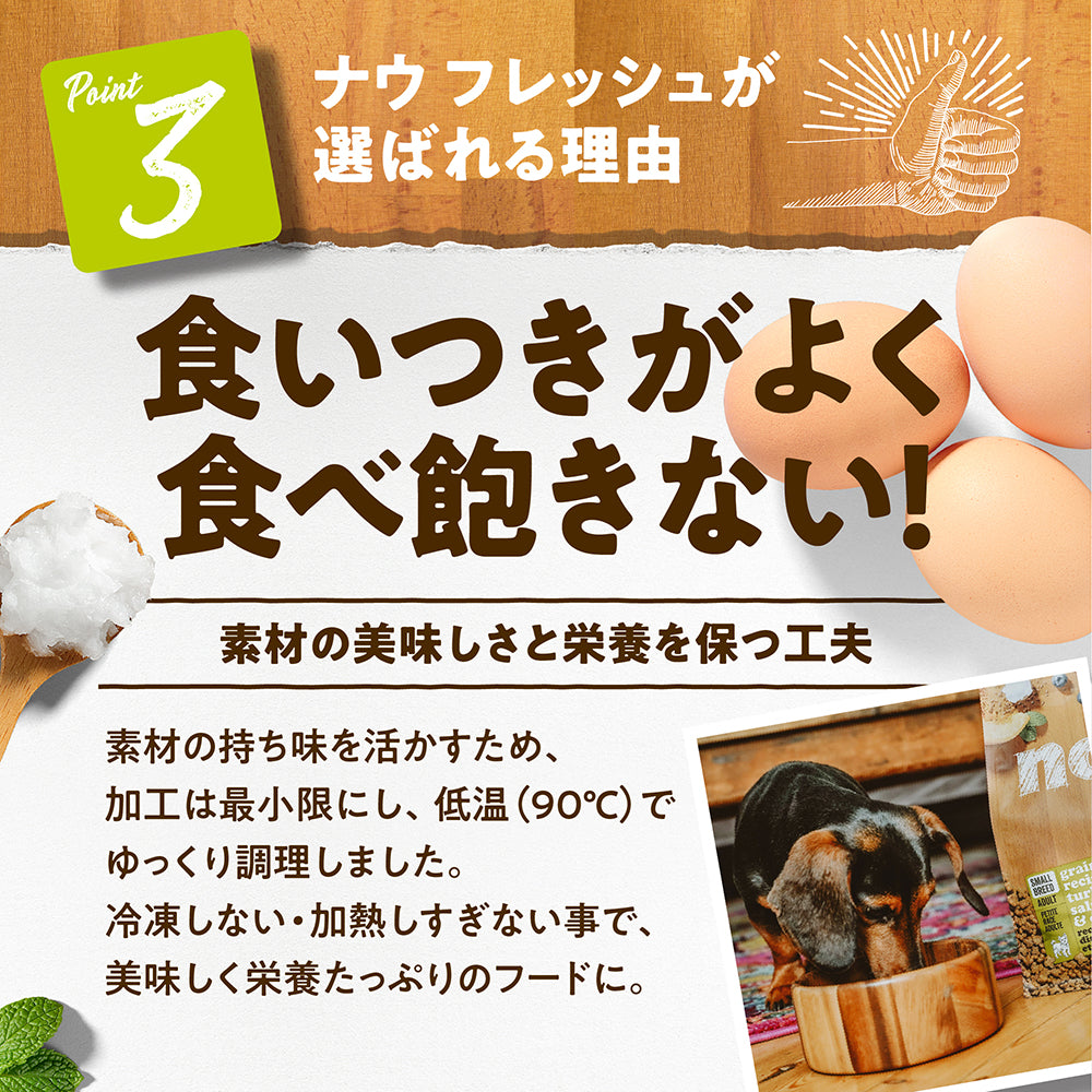 ナウフレッシュ グレインフリー スモールブリード パピー 小型犬用 子犬用 超小粒 2.3kg (犬・ドッグ)[正規品] NOW FRESH