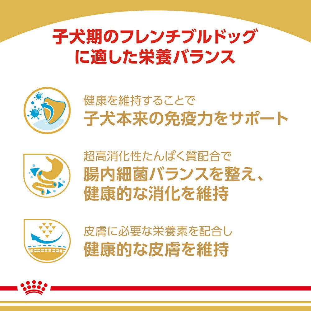 【1kg×10袋】ロイヤルカナン BHN フレンチブルドッグ 子犬用 生後12ヵ月齢まで (犬・ドッグ)[正規品]