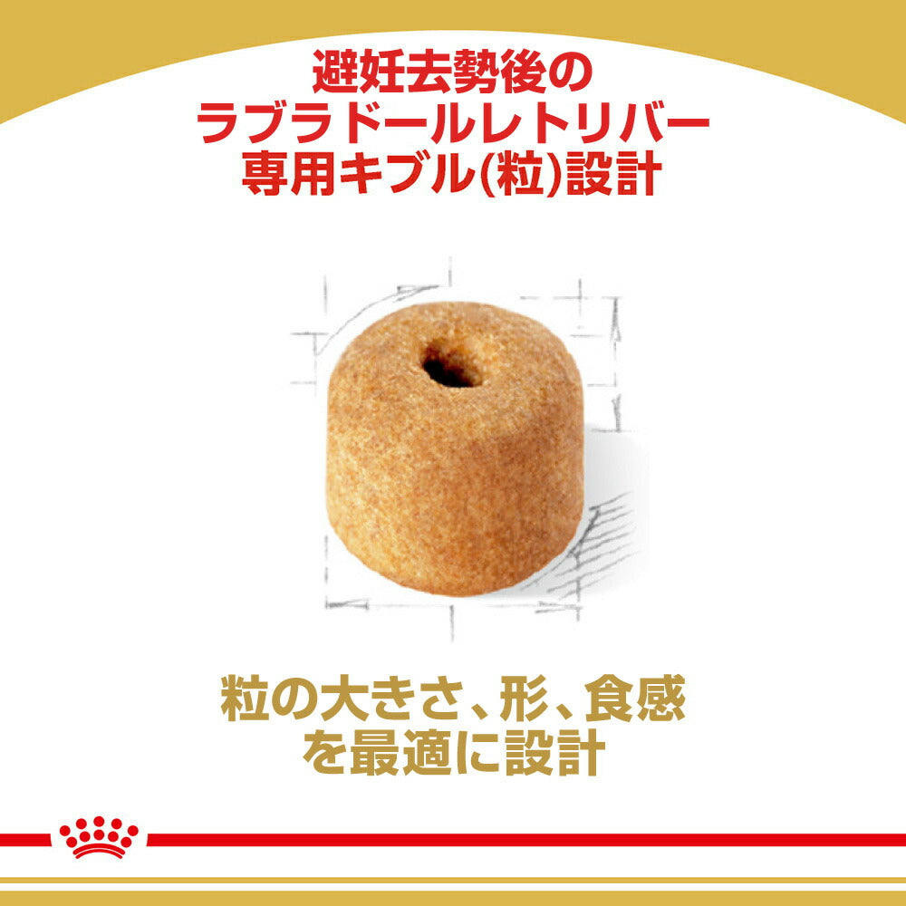 【3kg×3袋】ロイヤルカナン BHN ラブラドールレトリバー ステアライズド 避妊・去勢 成犬～高齢犬用 生後15ヵ月齢以上 (犬・ドッグ)[正規品]
