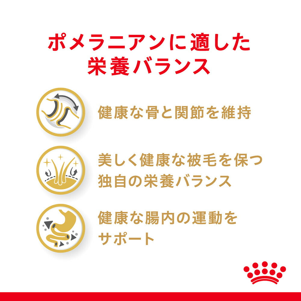 【800g×10袋】ロイヤルカナン BHN ポメラニアン 成犬～高齢犬用 生後8ヵ月齢以上 (犬・ドッグ)[正規品]