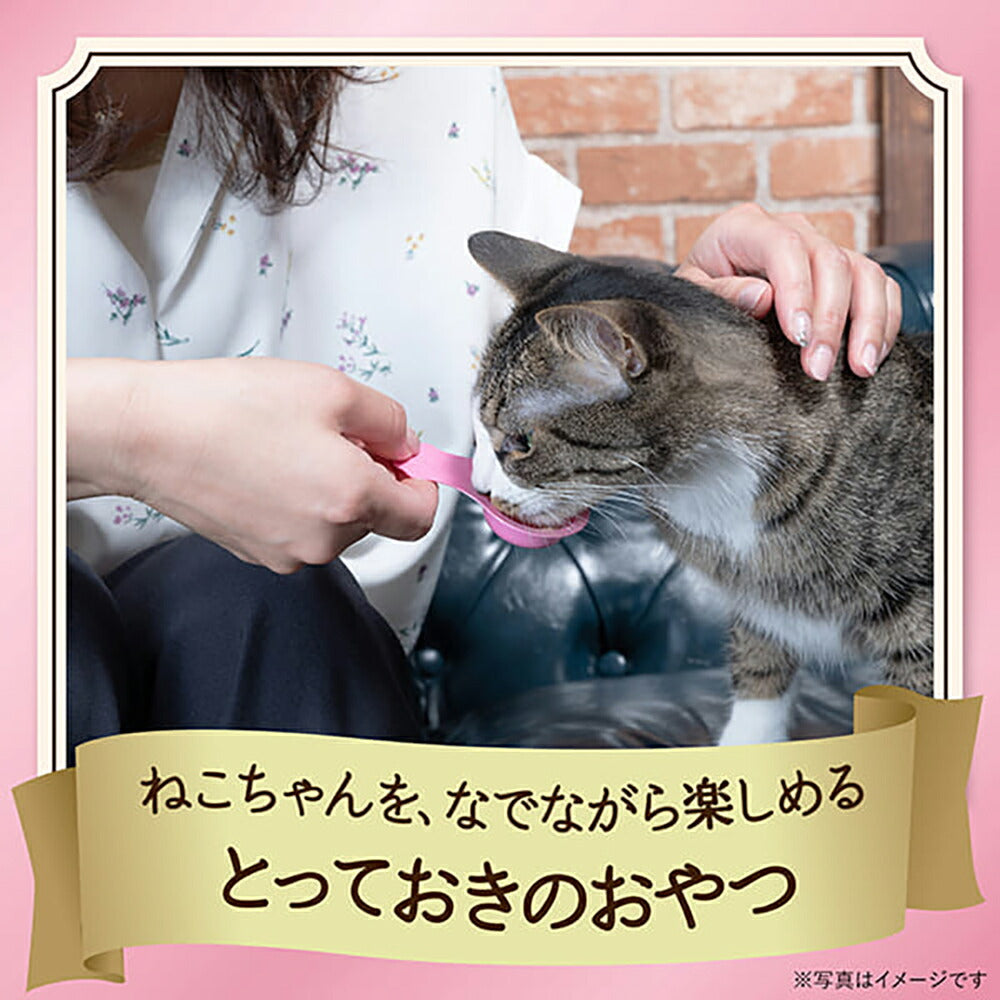 【メール便】【10g×4本×3袋】ユニ・チャーム 銀のスプーン おやつ にゃんSpoon 無添加 2種のアソート成猫用 まぐろ＆かつお味 (猫・キャット)