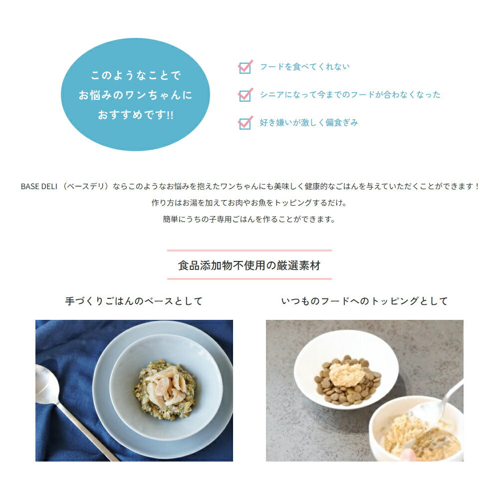 ホワイトフォックス BASE DELI FRUIT ベースデリ フルーツ 手づくりごはんベース 無添加 500g (犬・ドッグ) white fox