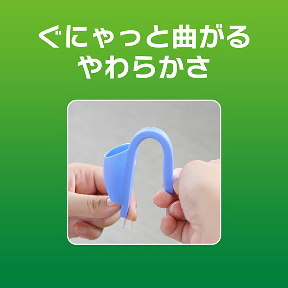 【メール便】ライオン PETKISS 指サック歯ブラシ コンパクト 1本 (犬猫兼用)[M便 1/8]