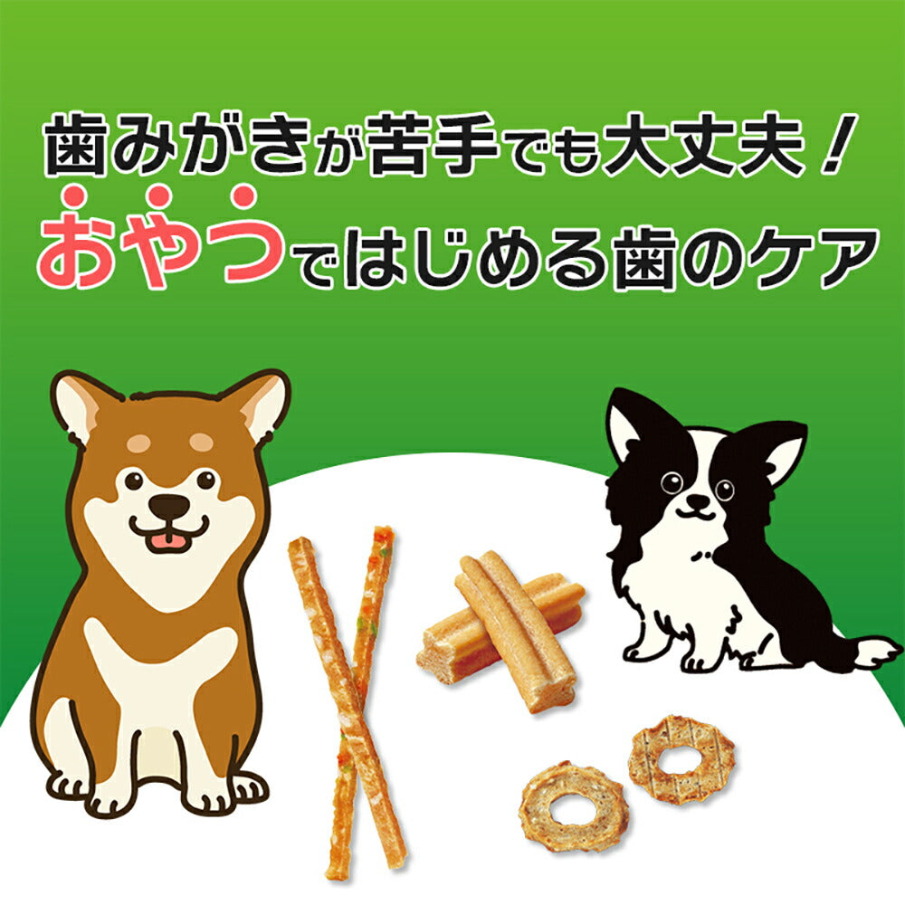 【メール便】ライオン PETKISS ワンちゃんの歯みがきおやつ ササミスティック プレーン 60g (犬・ドッグ)[M便 1/4]