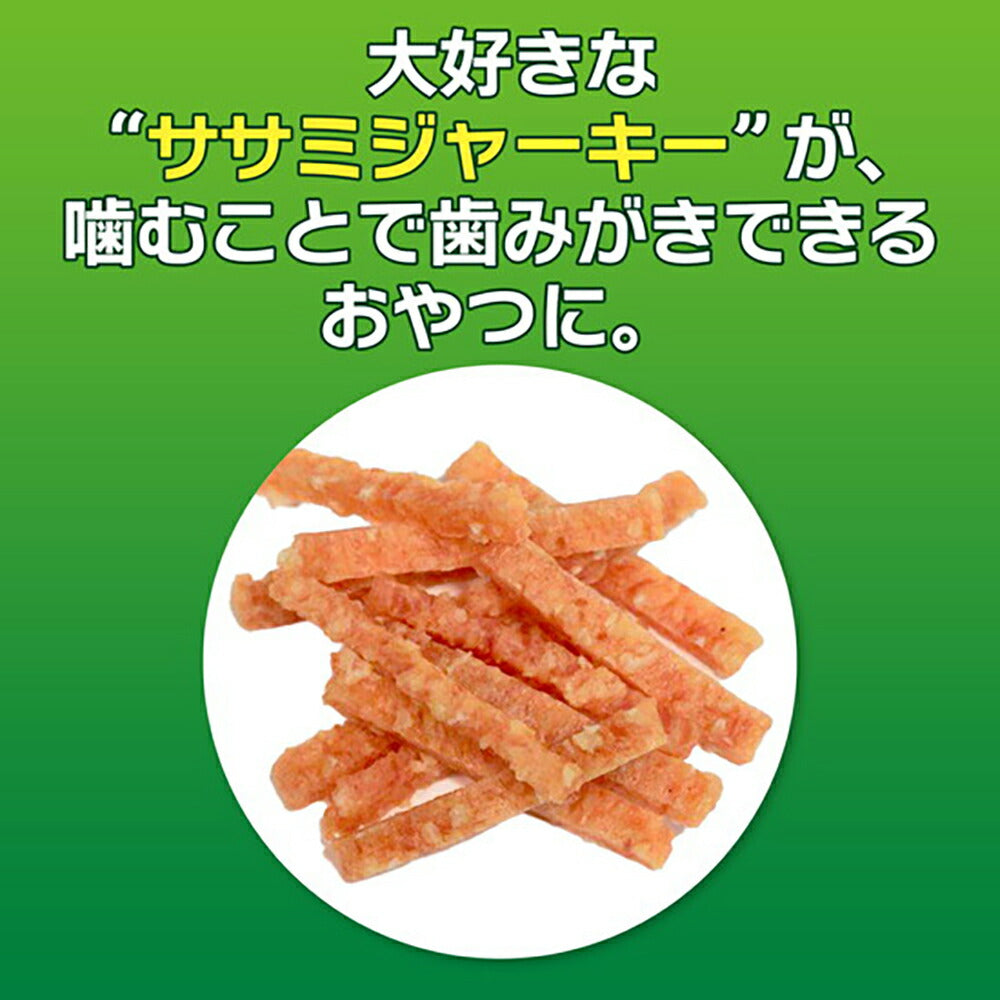 【メール便】ライオン PETKISS 猫ちゃんの歯みがきおやつ ササミジャーキー 20g (猫・キャット)[M便 1/10]