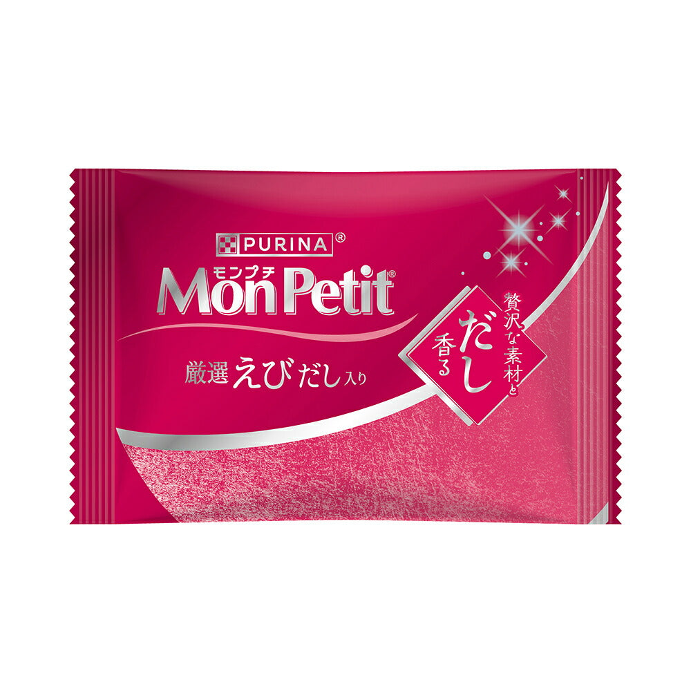 ネスレ モンプチ ボックス 厳選えびだし入り 成猫用 190g(19g×10袋) (猫・キャット)[正規品][単品]