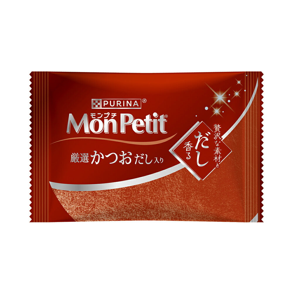 ネスレ モンプチ ボックス 厳選かつおだし入り 成猫用 190g(19g×10袋) (猫・キャット)[正規品][単品]