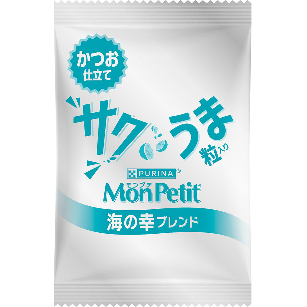 ネスレ モンプチ ボックス サクうま粒入り かつお仕立て 海の幸ブレンド 成猫用 160g(16g×10袋) (猫・キャット)[正規品]