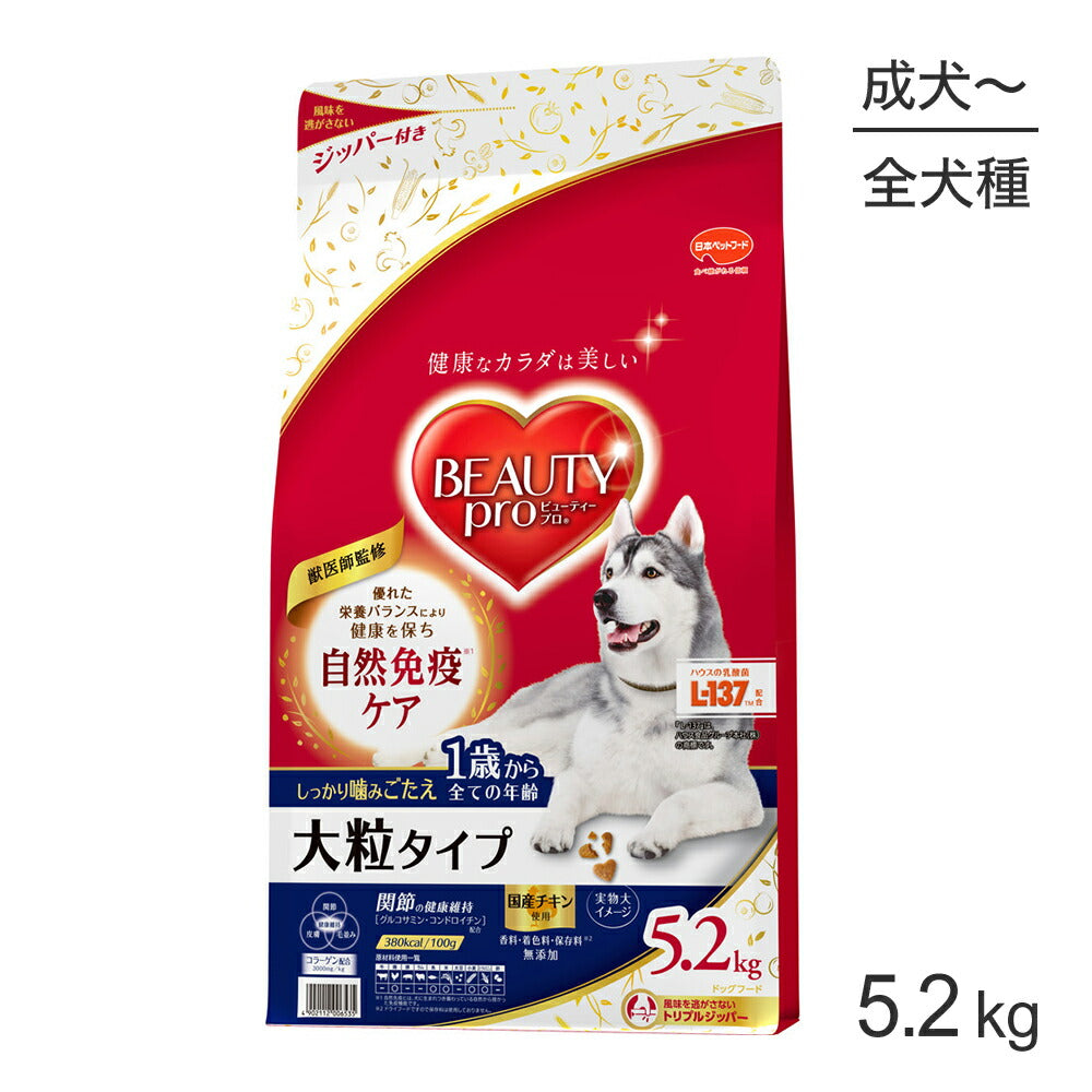ビューティープロ ドッグ 大粒タイプ 1歳から 5.2kg (犬・ドッグ)