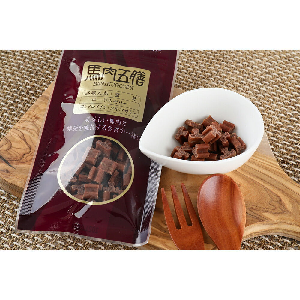 【メール便】オリエント商会 馬肉五膳 レギュラー 50g (犬・ドッグ)[M便 1/10]