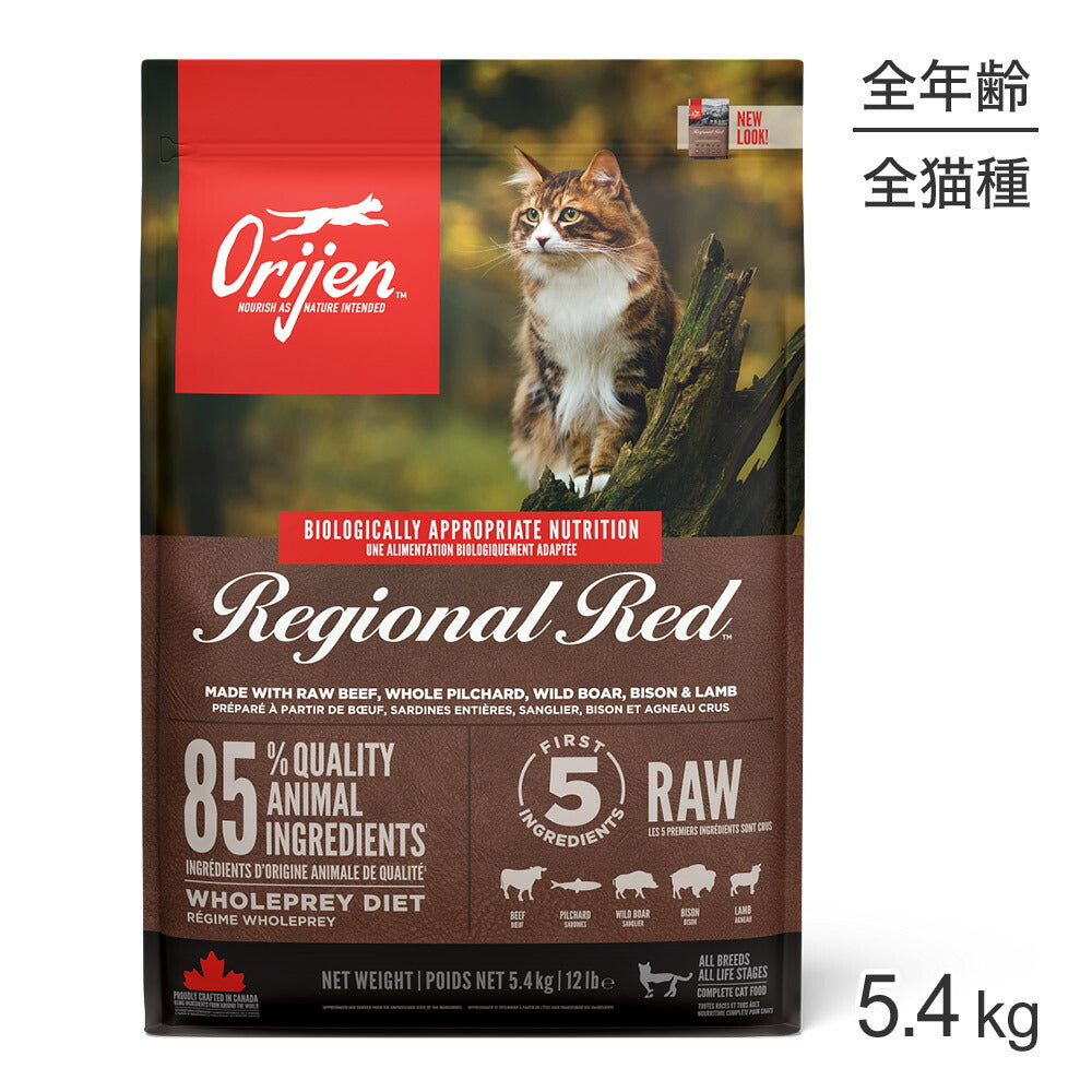 オリジン レジオナルレッド キャット 5.4kg (猫・キャット)[正規品]