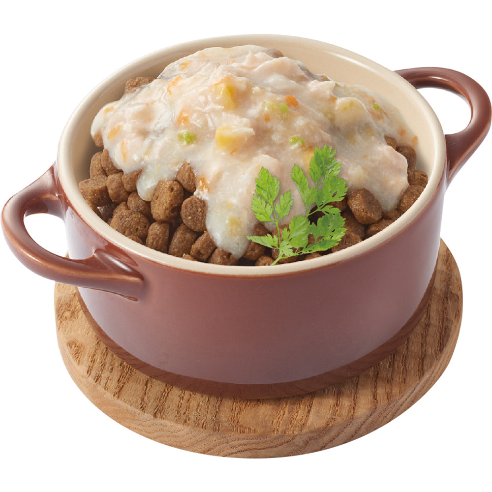 【メール便】ペットライン ごちそうタイム ポケットパック 鶏むね肉とささみ・3種の野菜スープ ウェット 100g(25g×4個) (犬・ドッグ)[単品][M便 1/1][単品]