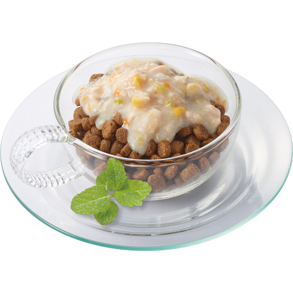 【メール便】ペットライン ごちそうタイム ポケットパック 鶏むね肉とささみ・3種の野菜スープ ウェット 100g(25g×4個) (犬・ドッグ)[単品][M便 1/1][単品]