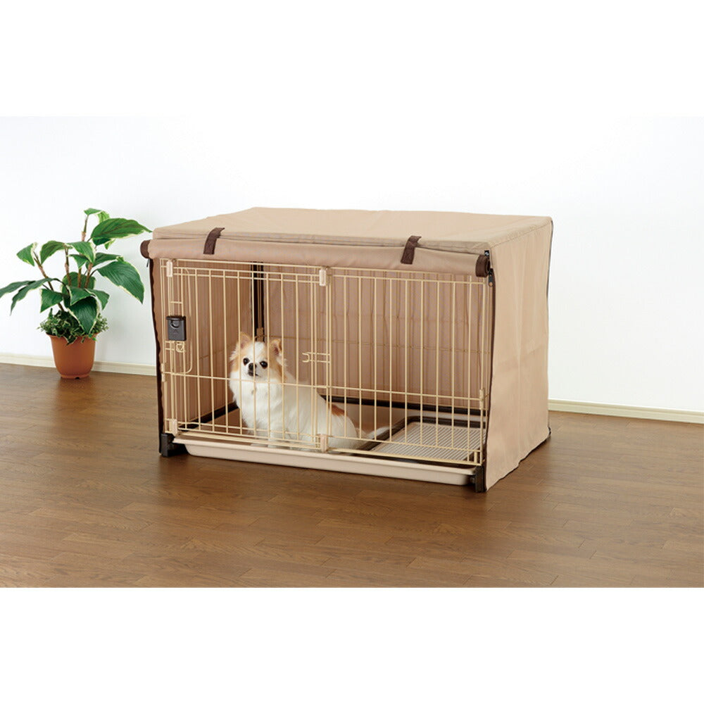 リッチェル ペットサークルカバー 90-60 ブラウン (犬・ドッグ)