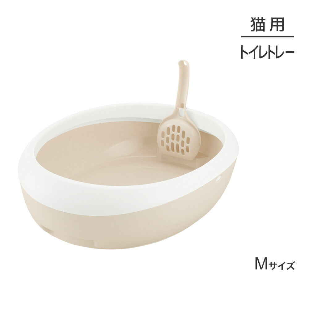 リッチェル ラプレ ネコトイレ M ホワイト (猫・キャット)