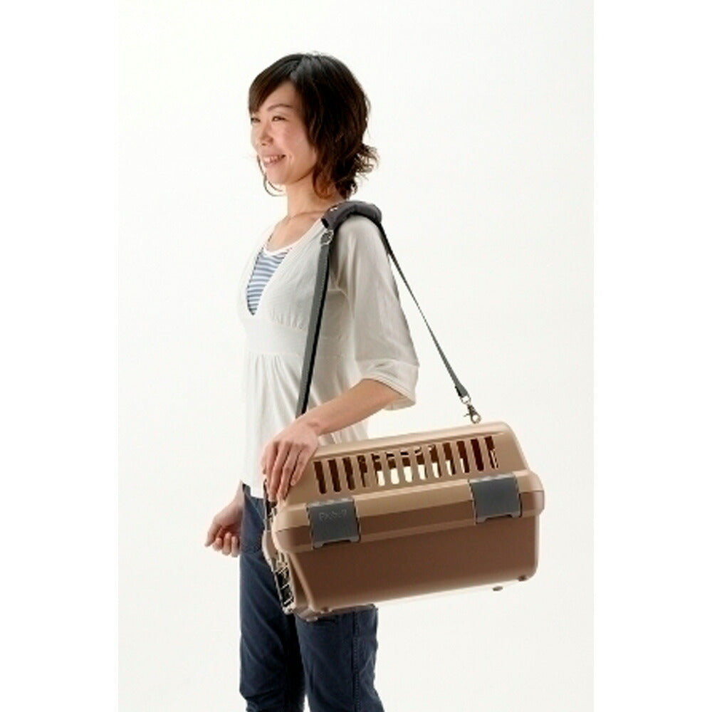 【メール便】リッチェル キャリー用ショルダーベルト グレー (犬猫兼用)[M便 1/2]