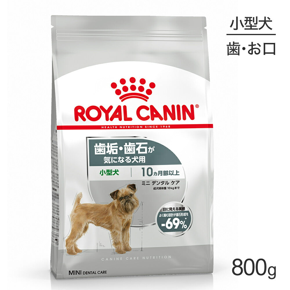ロイヤルカナン CCN ミニ デンタル ケア 小型犬 歯垢・歯石が気になる犬用 生後10ヵ月齢以上 800g (犬・ドッグ)[正規品]